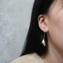 Khuyên bạc 925, họa tiết hoa Emery Calla KDD5.310