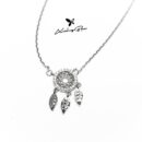 Dây chuyền bạc 925, họa tiết dreamcatcher DCDC380