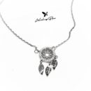 Dây chuyền bạc 925, họa tiết dreamcatcher DCDC380
