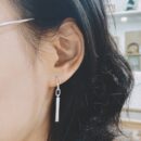 Khuyên bạc 925, họa tiết xích nối KDD2.270