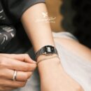 Lắc tay bạc 925, lắc bạc đôi thiết kế xích LTXNU490- LTXNA540