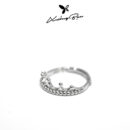 Nhẫn bạc nữ Xưởng Bạc, nhẫn bạc 925 hình vương miện bạc Crown Ring