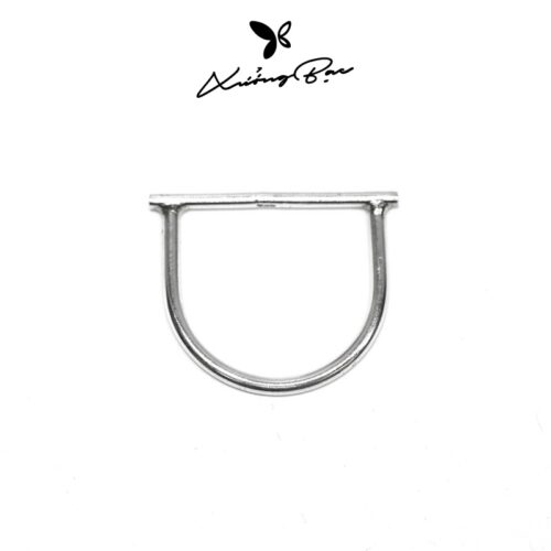 Nhẫn bạc 925 basic unisex Xưởng Bạc thiết kế đeo tay, nhẫn bạc 925 Basic ARC.R