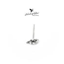 Khuyên nụ bạc 925, họa tiết hình con bọ, chốt cánh bướm KNT29.75